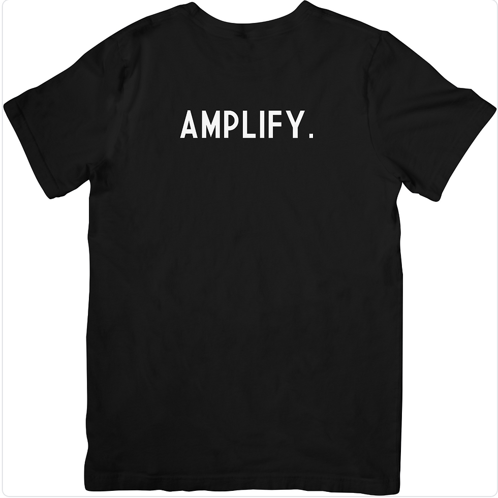 Thumbnail: BLACK AMPLIFY TEE