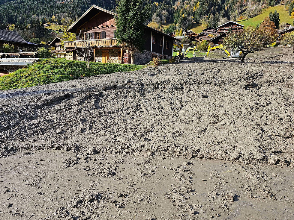 Missions Champéry - Missions Horizon - Association non lucrative - Aides aux habitants sinistrés - Sur les routes de Suisse