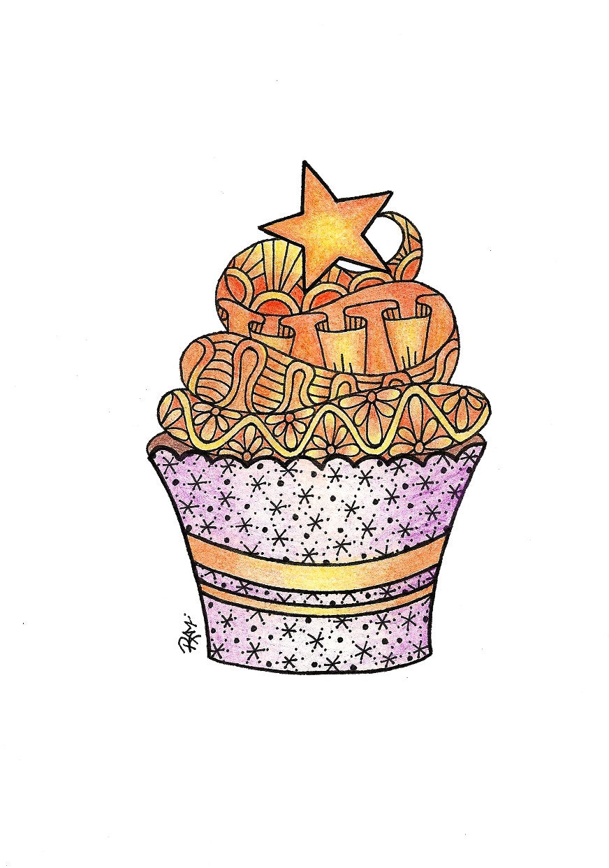 Thumbnail: SET ZENTANGLE CUPCAKES