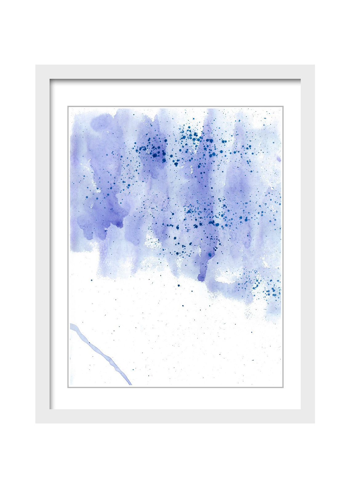 WATERCOLOR SPLASH "PURPLE"