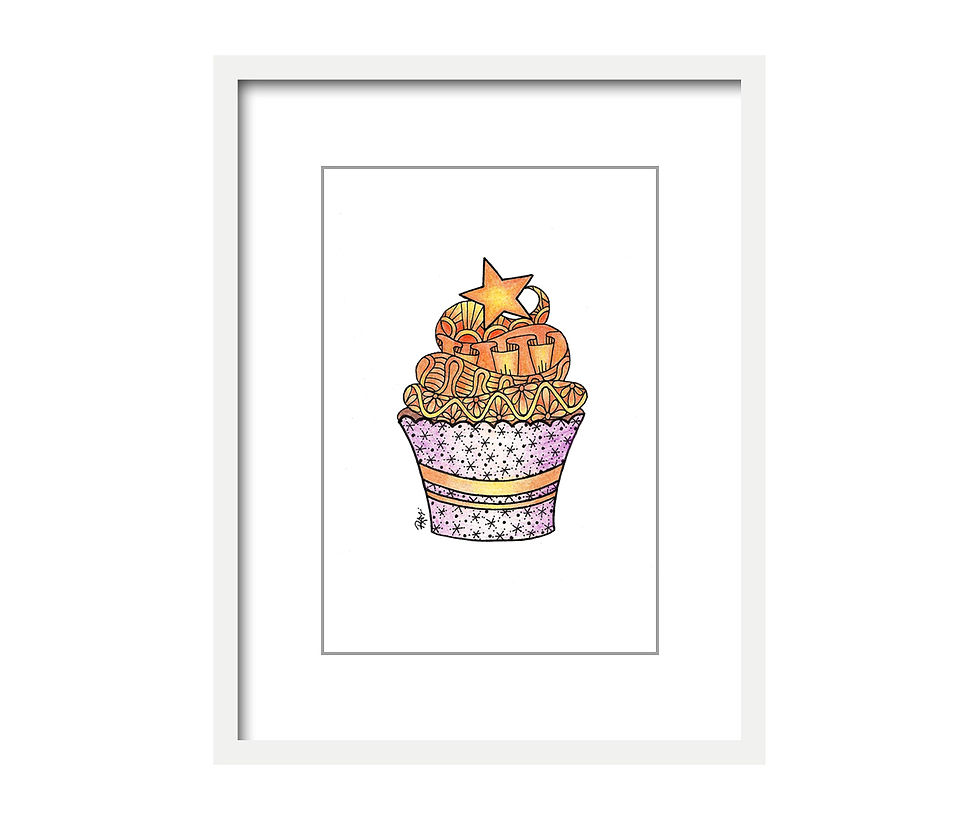 Thumbnail: SET ZENTANGLE CUPCAKES