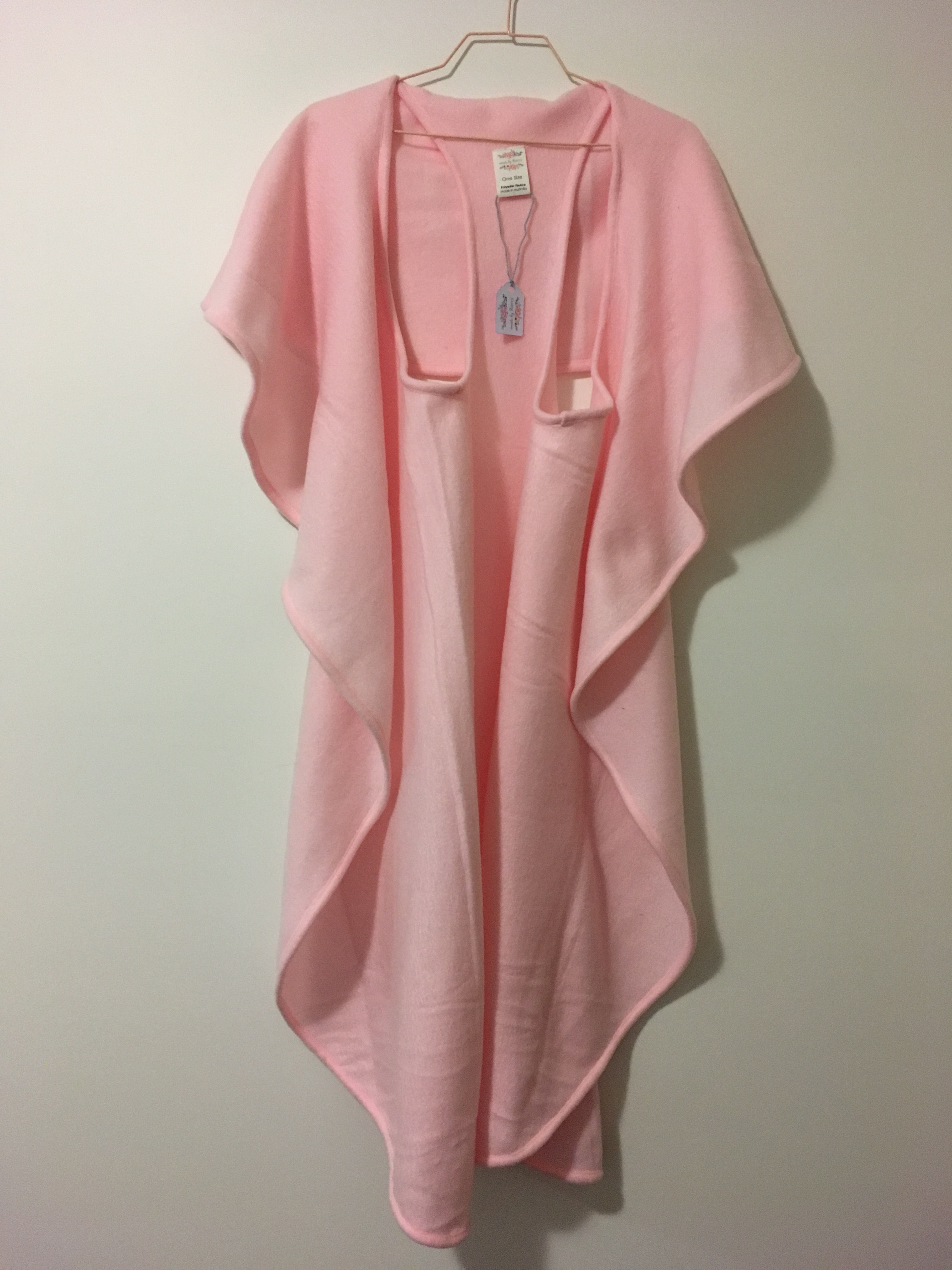 SOFT FLEECE VEST SHAWL