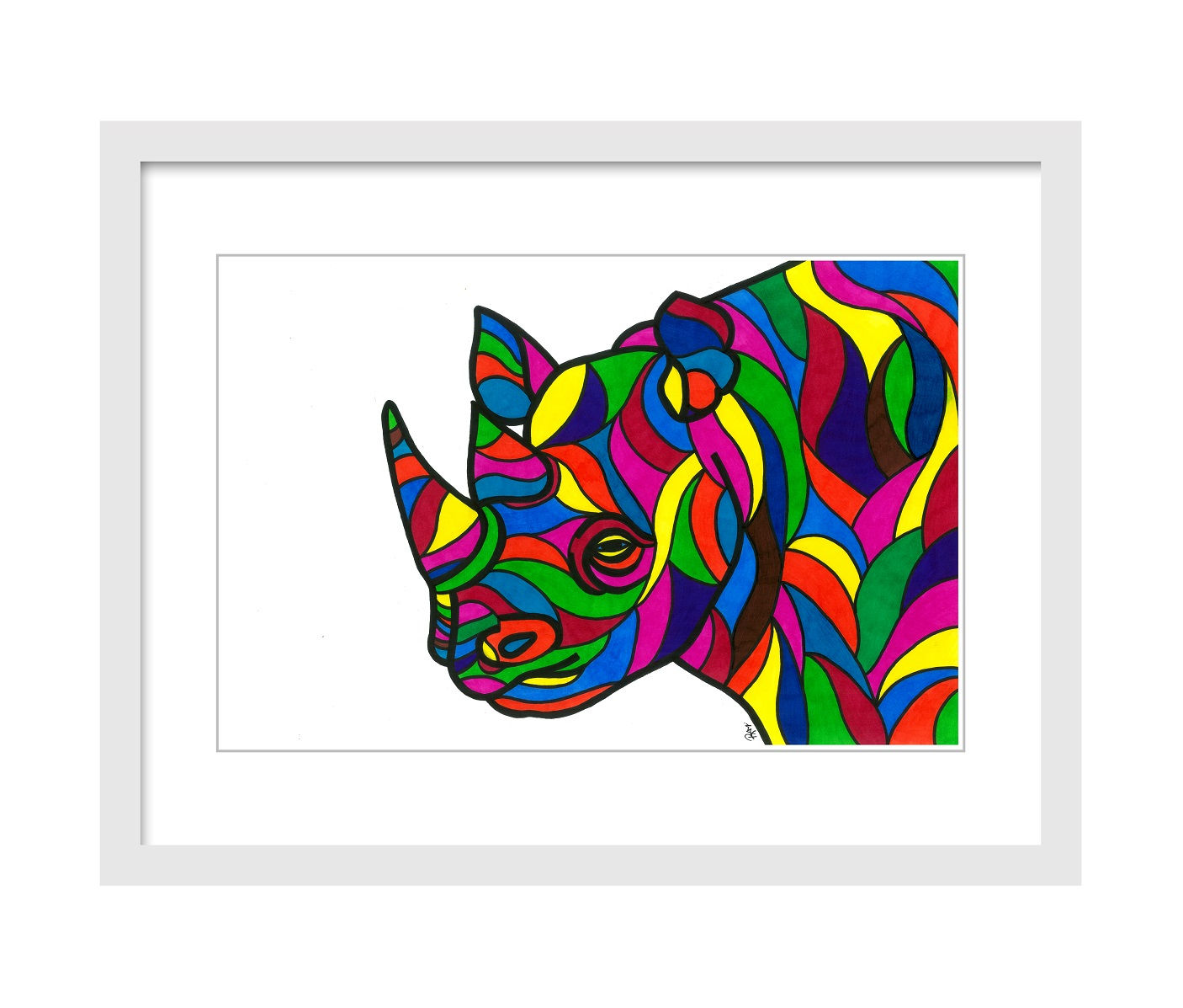 RAINBOW RHINO