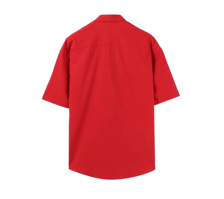 Thumbnail: 眉来眼去 Men's Slim Fit Printed SS Shirt