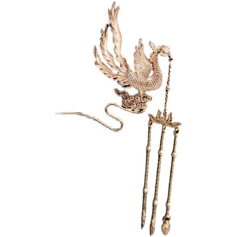 Thumbnail: 穿金戴银 HairPin #4 Phoenix on Clouds