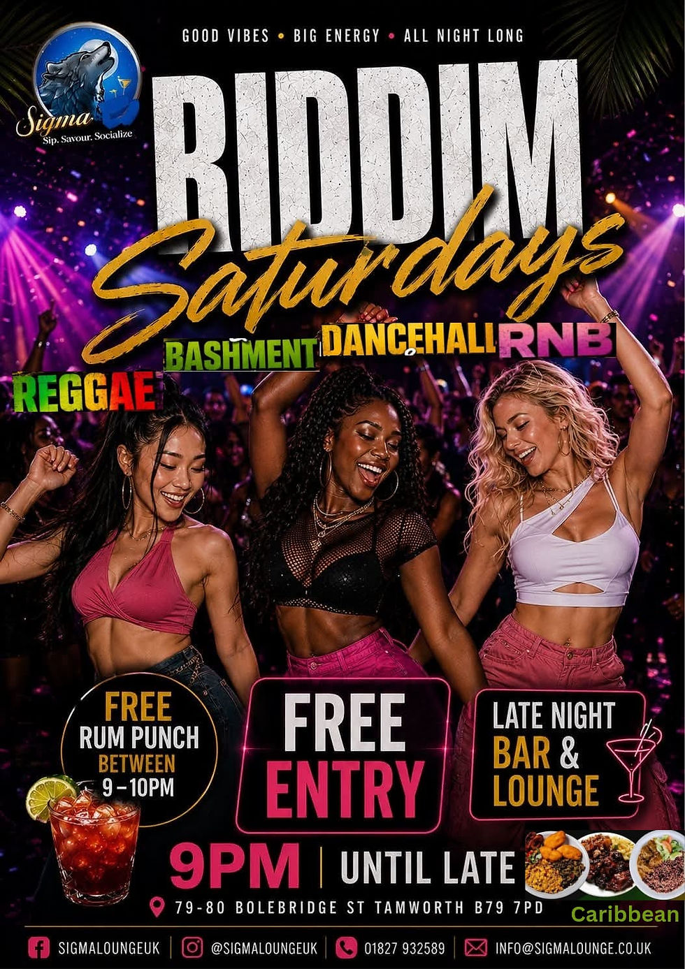 RIDDIM SATURDAYS