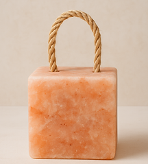 Compressed Himalayan pink salt lick block for cattle