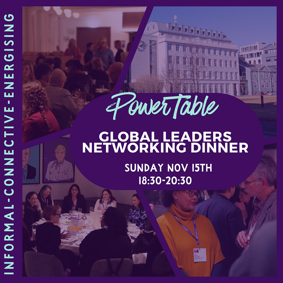 PowerTable: Global Leaders Dinner
