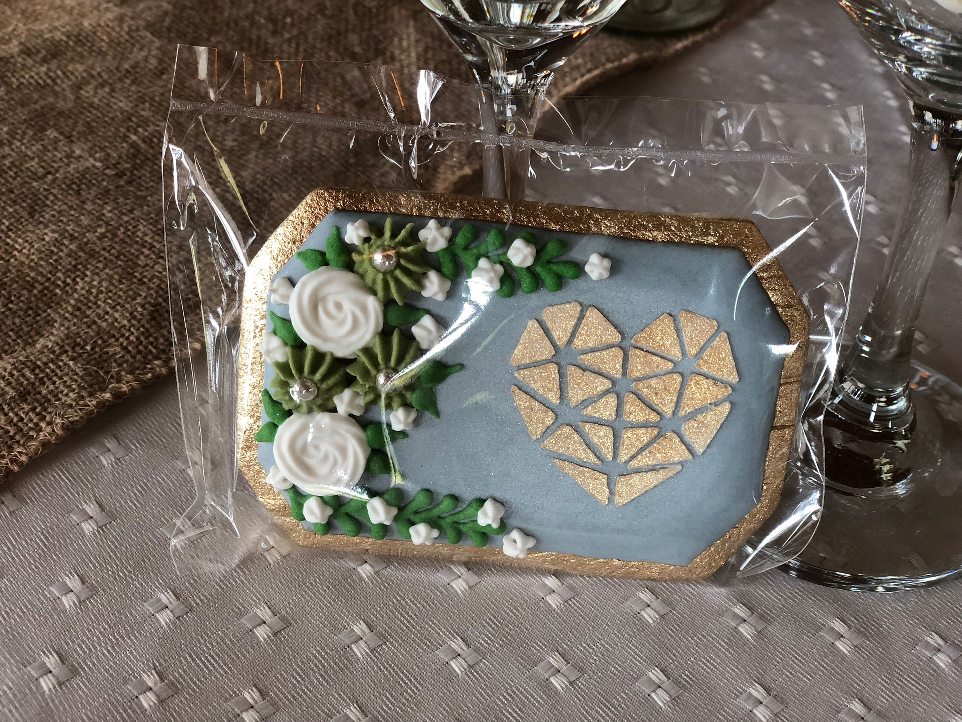 SugarCookie Favour Made by the Bride