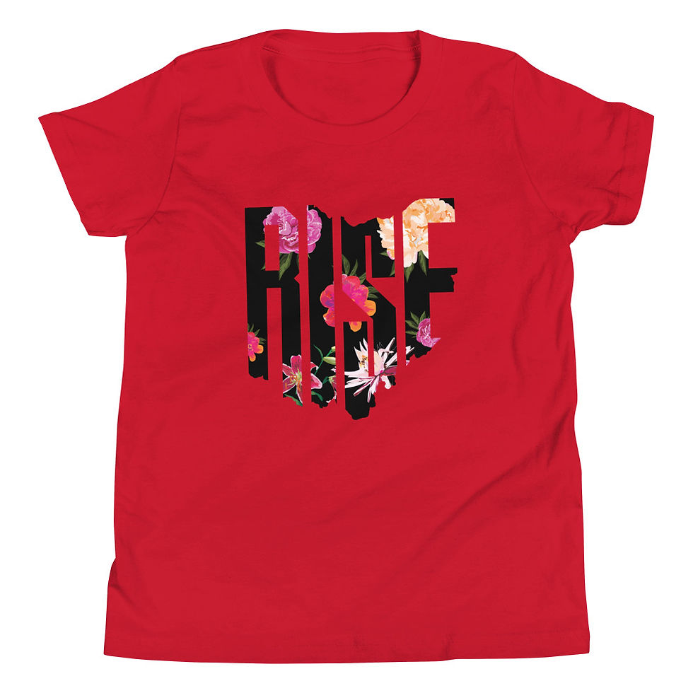 Thumbnail: Flower Youth Short Sleeve T-Shirt