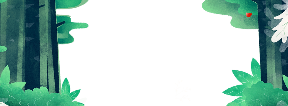 Fundo da floresta Illustrted