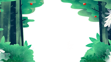 Illustrted forest background
