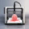 Copy of 3d bio material printing printer, the printer is printing a cell, picture should l