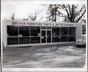 walker furniture vintage store front