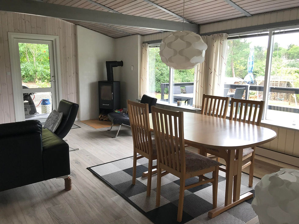 Spisestue og stue