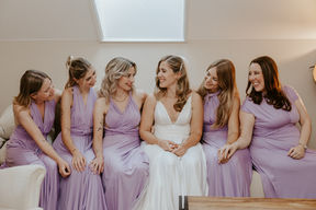 Getting Ready Gruppenfoto  Latschenwirt Hochzeitsfotograf und Videograf Team