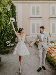 Hochzeitsfotos Schloss Mirabell Salzburg Hochzeitsfotograf und Videoteam