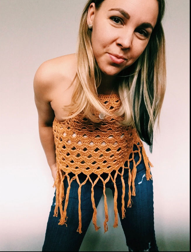 Thumbnail: Shells by the Shore Crochet Top PATTERN