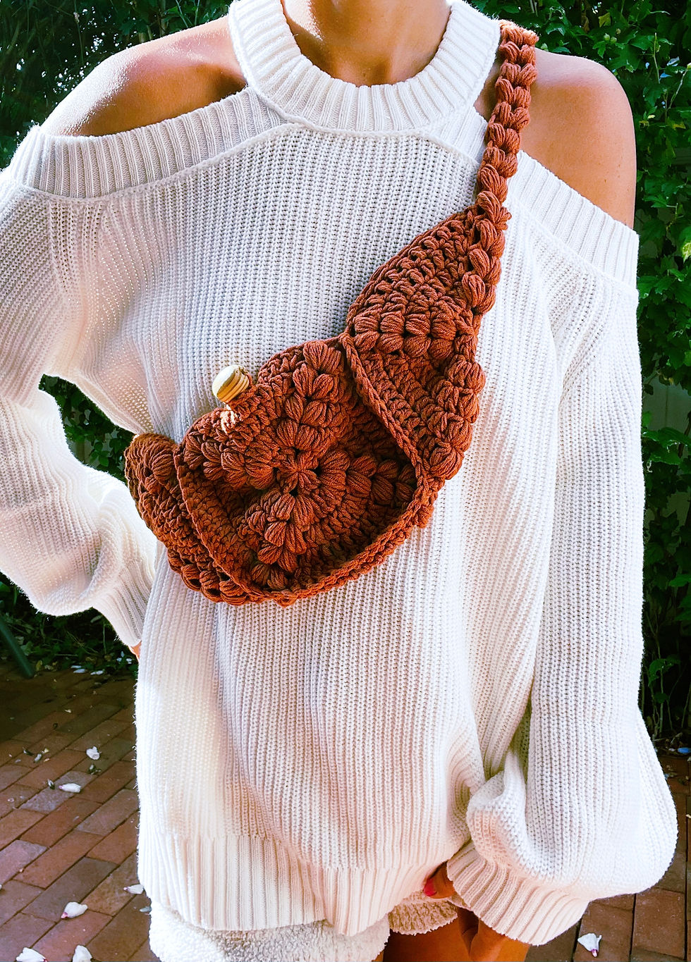Thumbnail: The Boho Bum Bag CROCHET PATTERN