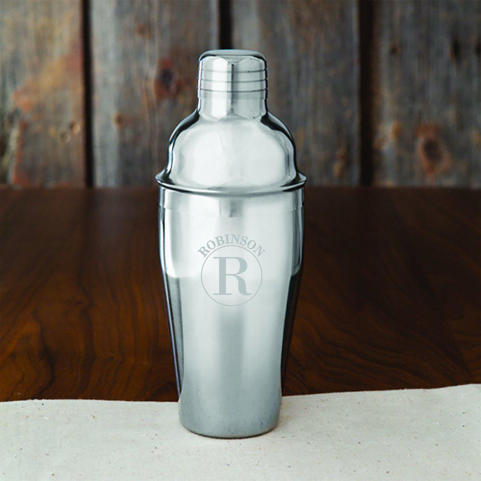 Thumbnail: Personalized 16 Oz. Stainless Steel Cocktail Shaker
