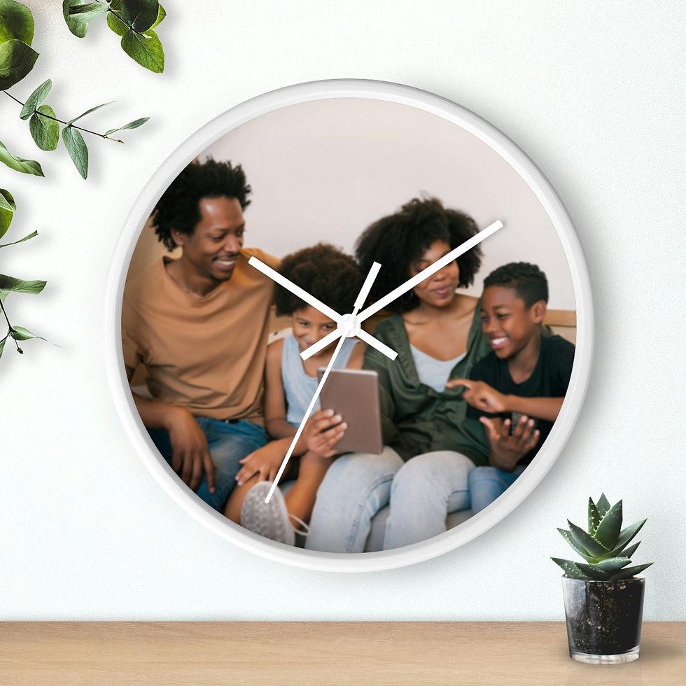 Thumbnail: Personalized Wall Clock