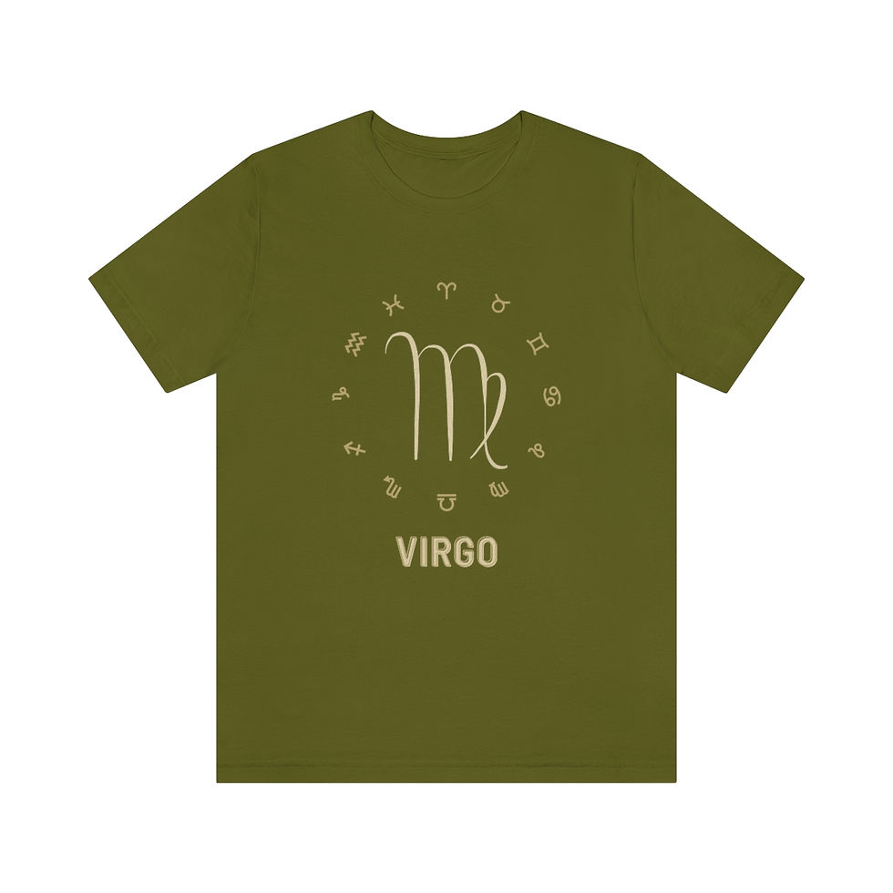 Thumbnail: Virgo Shirt, Virgo Shirts for Women, Zodiac Shirts, Zodiac T-Shirts