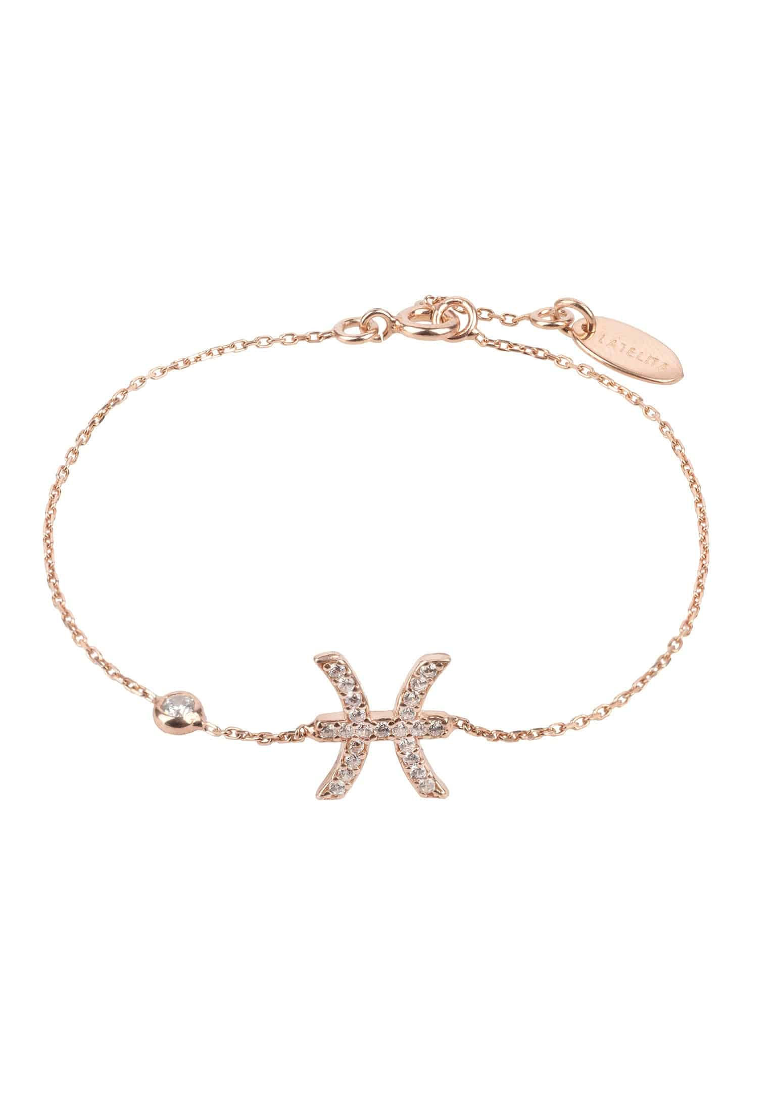 Zodiac Horoscope Star Sign Bracelet - Pisces