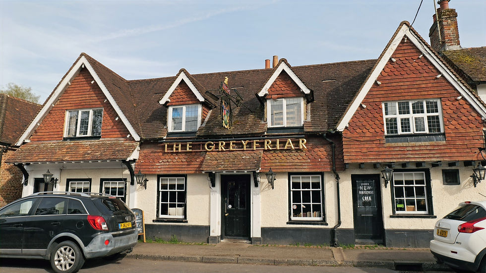 The Greyfriar, il nostro 'local' a Chawton