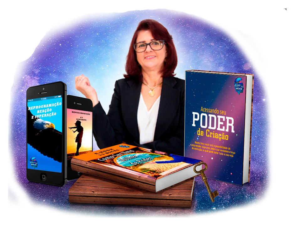 A chave de acesso contem - 2 E-book + 2 Áudios de reprogramação