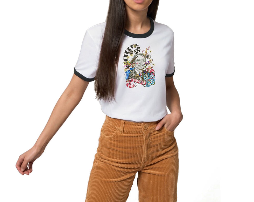 Thumbnail: Dali's Kiss Unisex T-shirt
