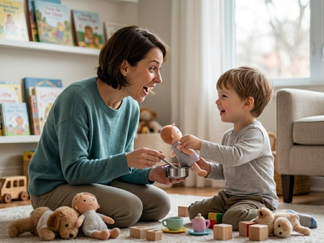 Por que o brincar é o melhor "exercício" para a fala do seu filho?