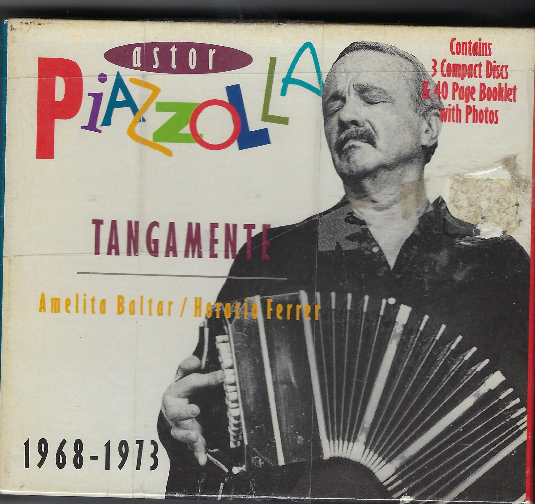 Astor Piazzolla - Amelita Baltar y Horacio Ferrer !968 - 1973  3 CD pack