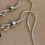 Miniature : Boucles d'oreilles avec obsidienne et flacon "Love"
