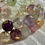 Miniature : Bracelet en Fluorite avec de l’or 24 carats