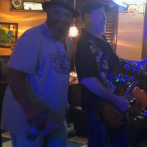 Walter Jones at his birthday party