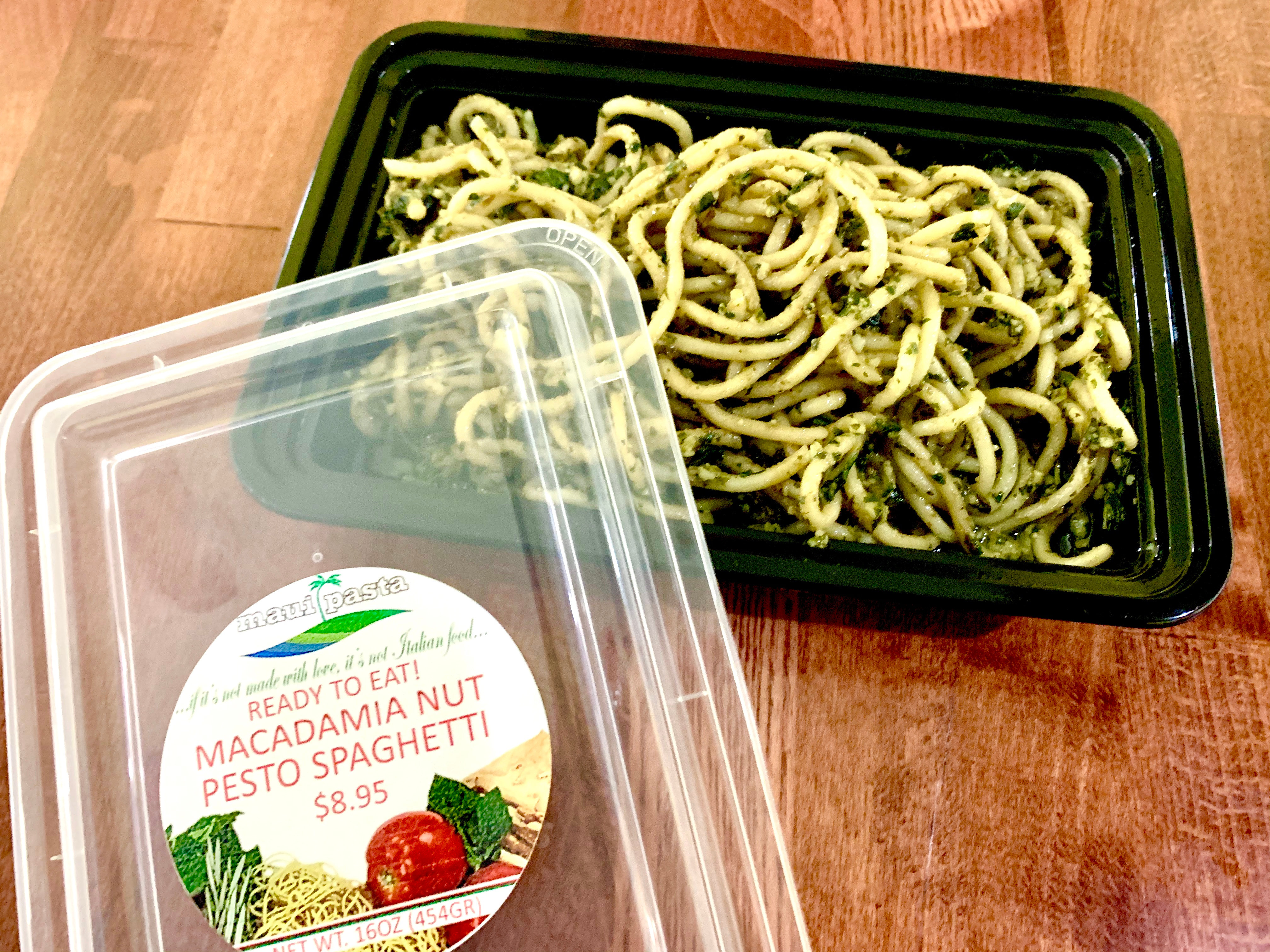 Macadamia Nut Pesto Spaghetti Maui Pasta About 2 cups of cherry. maui pasta