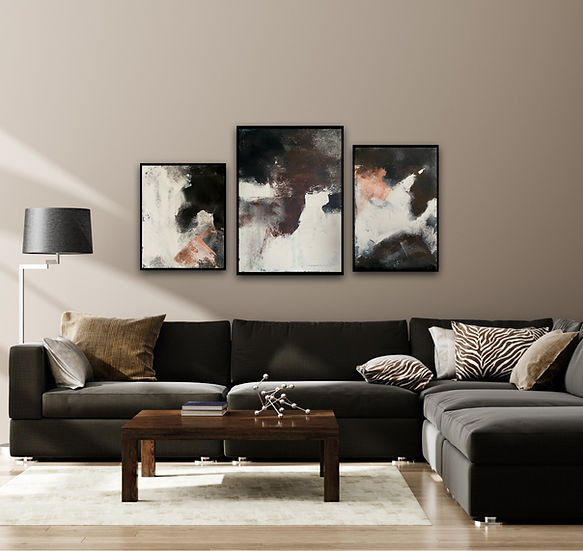 Strength II - serie of 4 paintings