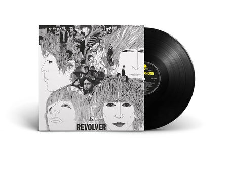 The gorgeous cover of Revolver album