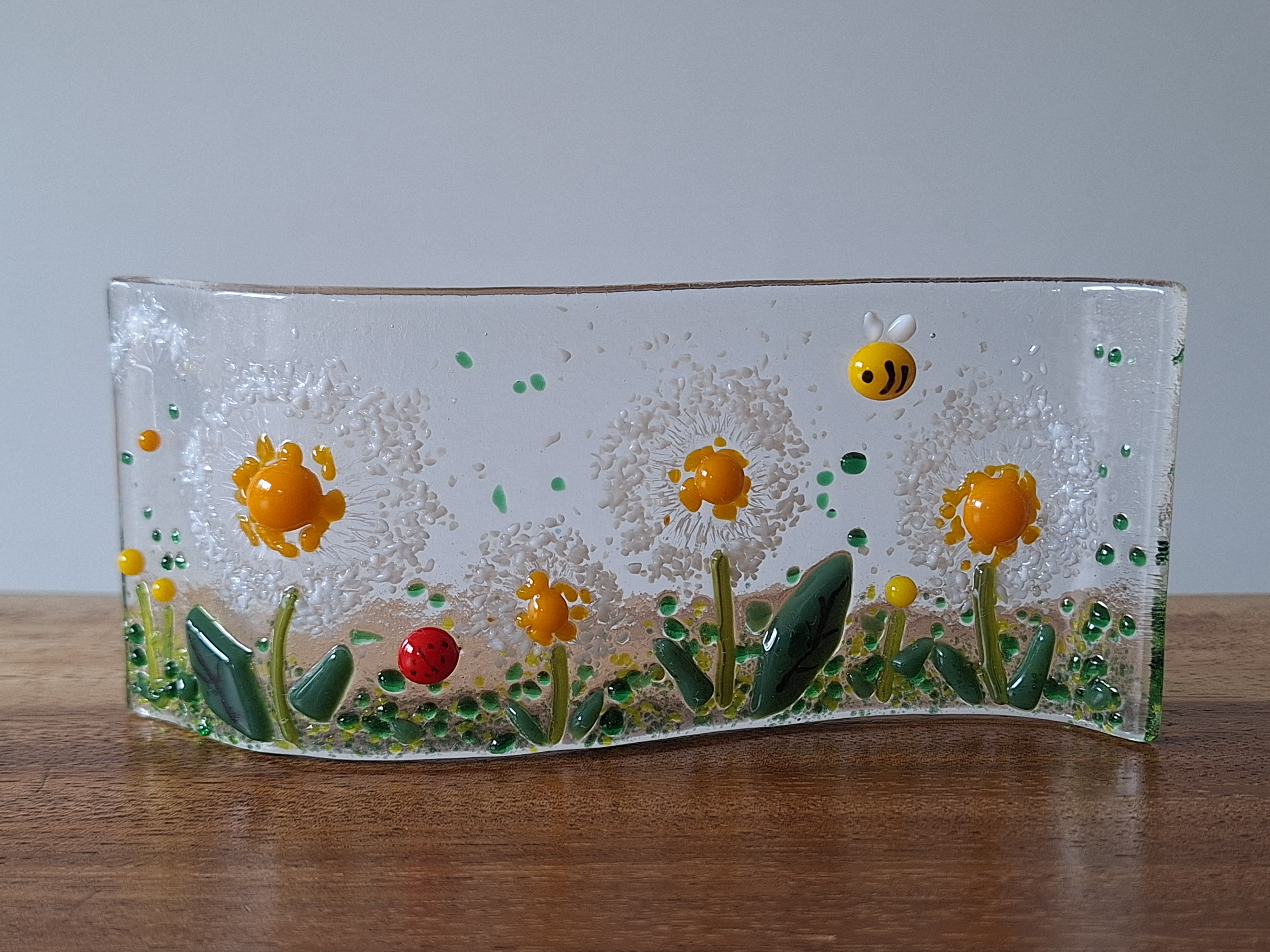 Dandelions meadow 14x8cm