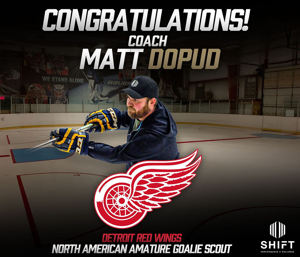 Congratulations to Matt Dopud For His New Journey as a Scout for the Detroit Red Wings