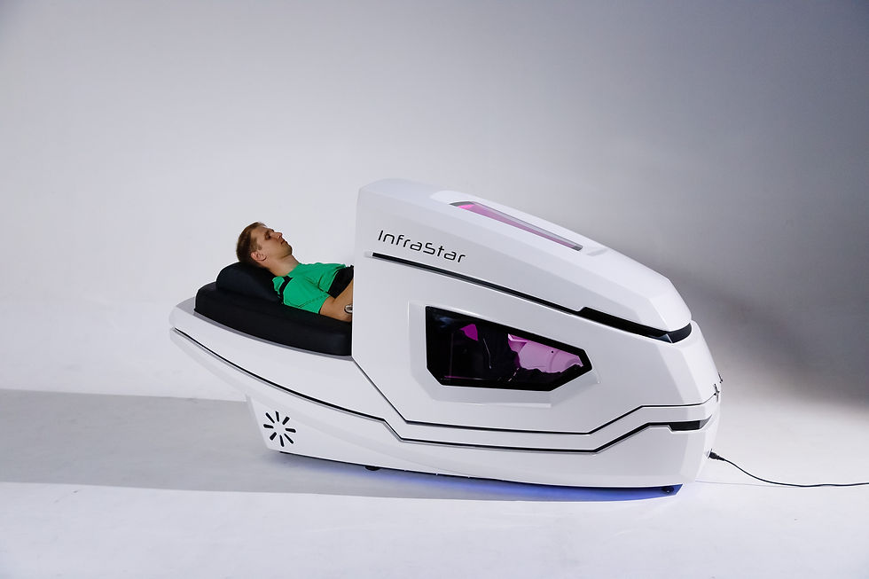 Thumbnail: Infrared exercise bike with cryo function Infrastar