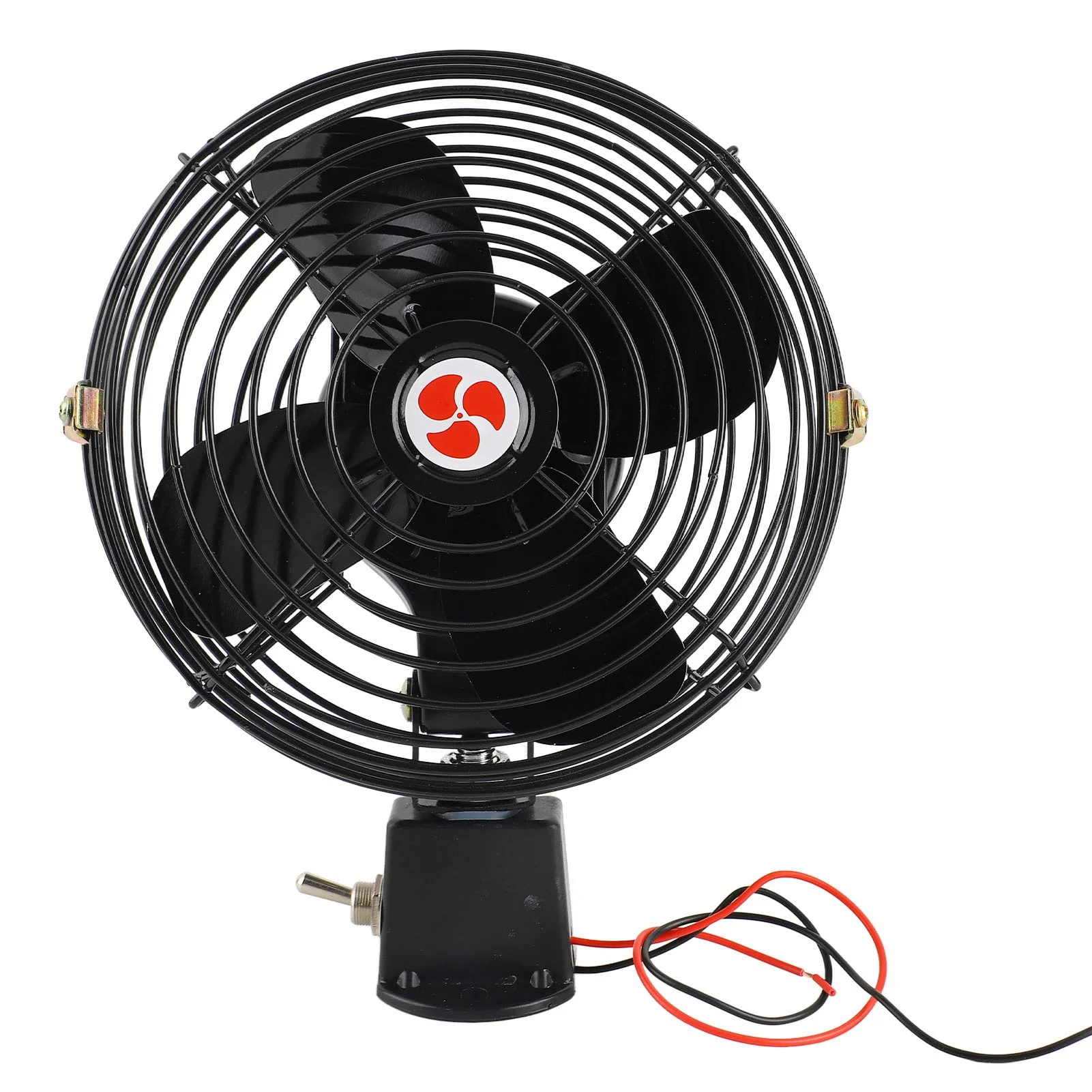12V RV Cooling Fan Metal Car Fan 12V RV Cooling Fan with 2 Speed Heavy Duty Quie