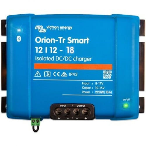 Victron Orion Smart 12V to 12V 18A (220W) DC-DC Charger Isolated