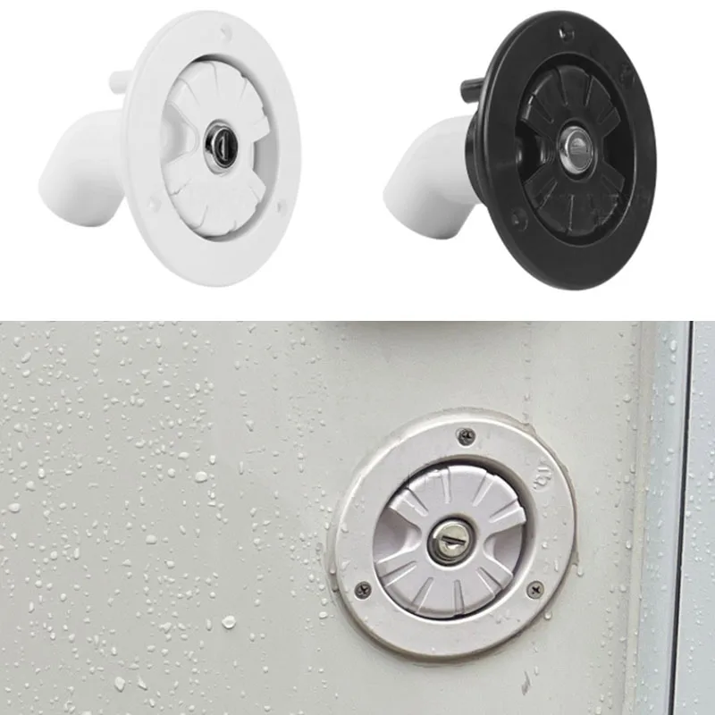 Thumbnail: Gravity Water Inlet with Lock Water Tank Filling Port Camper Waterway RV System 