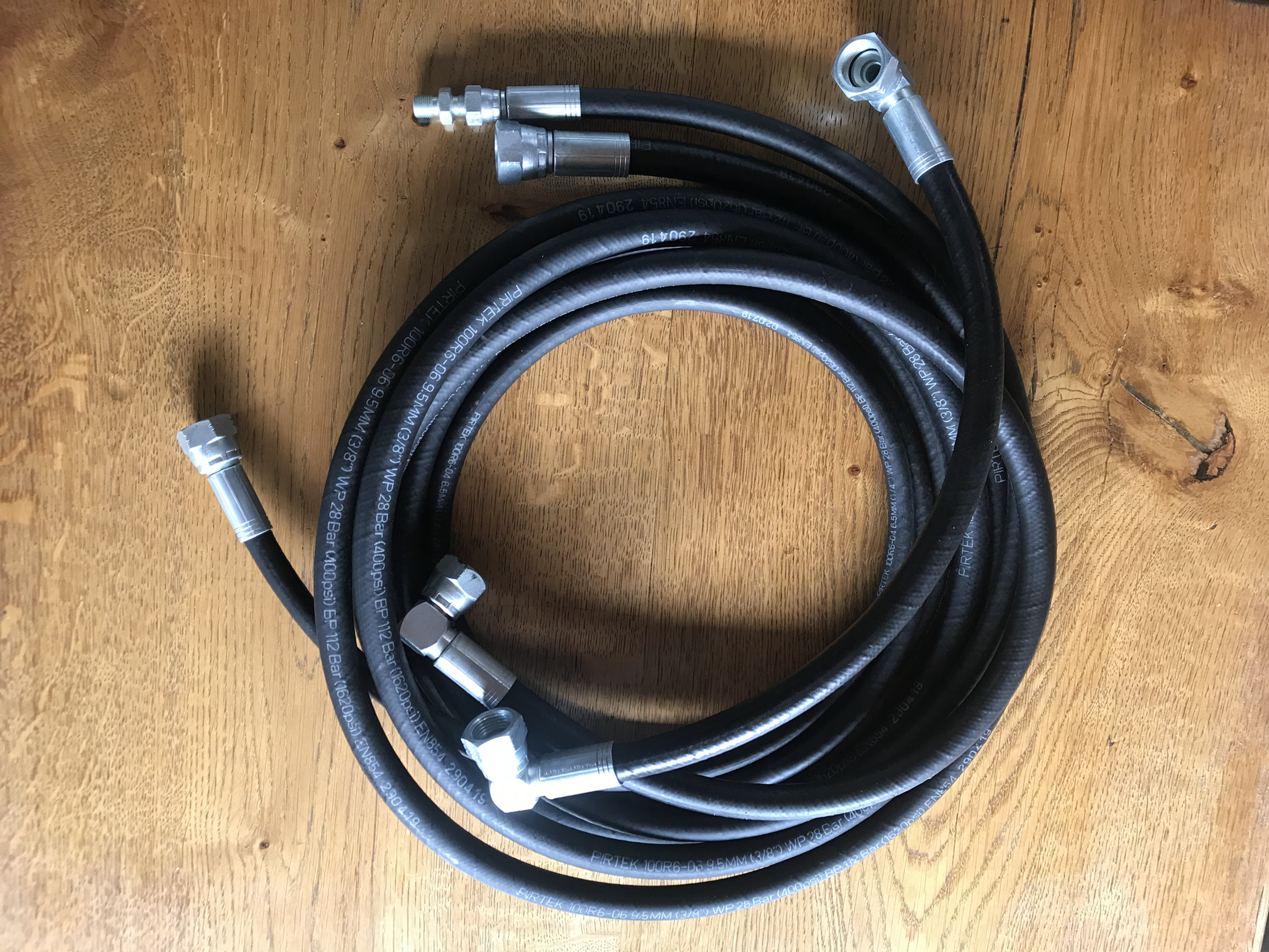 Complete replacement fuel line kit. Leyland Daf T244