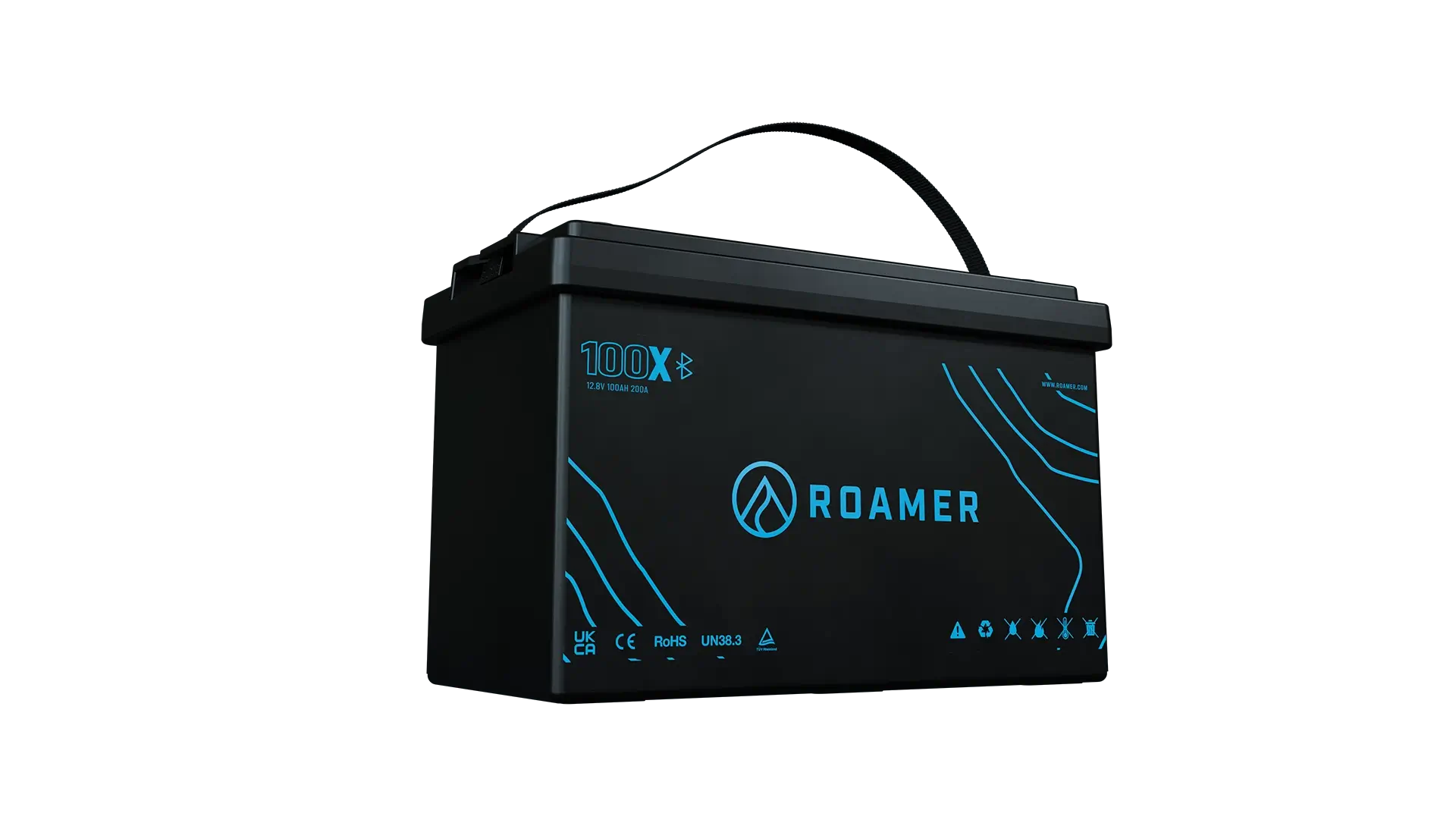 Roamer 100XTREME — 12V 100Ah Sub-Zero LiFePO4 Lithium Battery