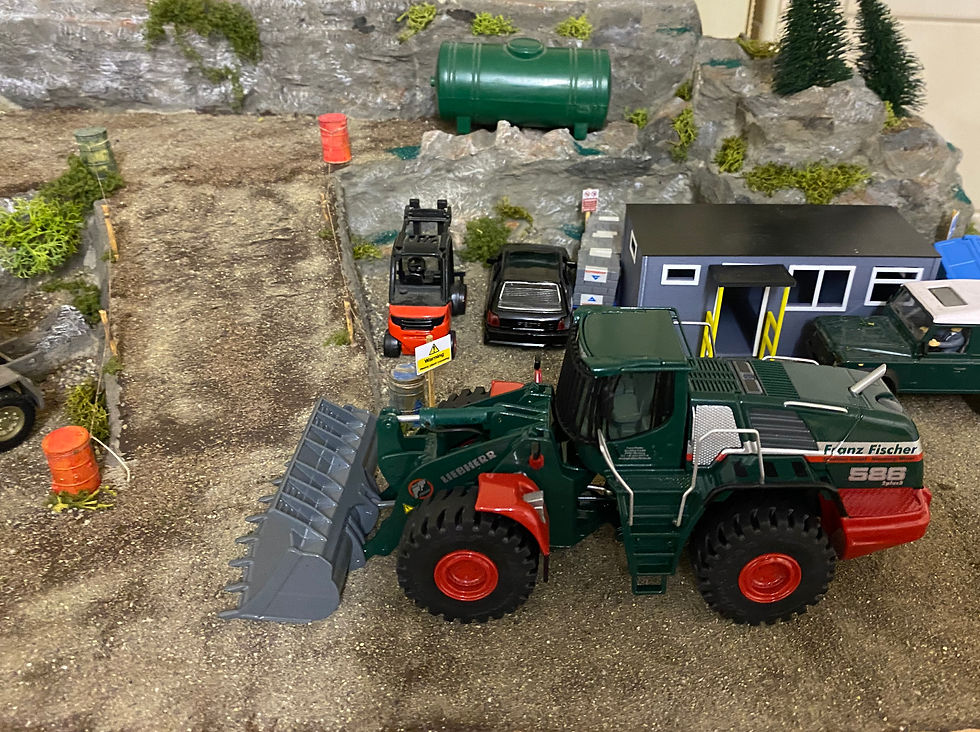 Thumbnail: NZG Liebherr 586 Franz Fischer 