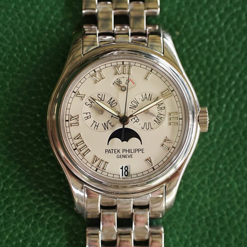 Patek Phillipe Annual Calendar White Gold