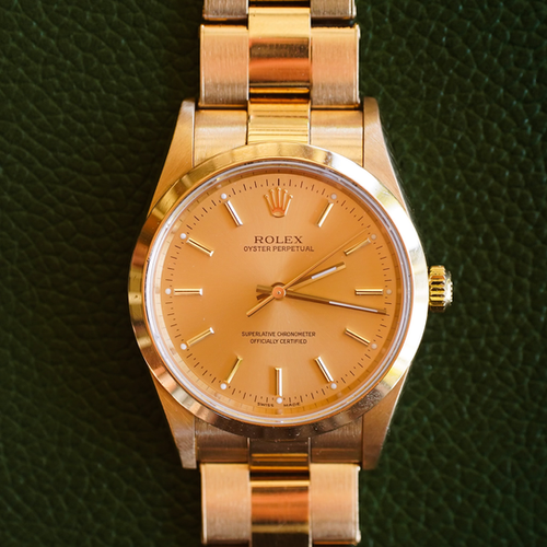 2002 Rolex Oyster Perpetual 18K