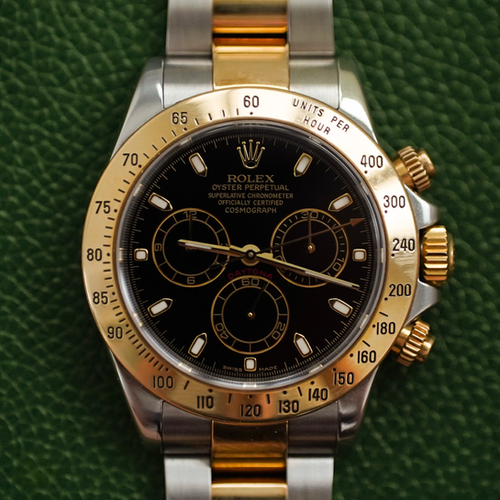 2004 Rolex Cosmograph Daytona Black Dial Two-Tone